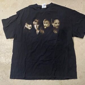 Vintage Fleetwood Mac 2003 Tour t shirt Black cotton XL